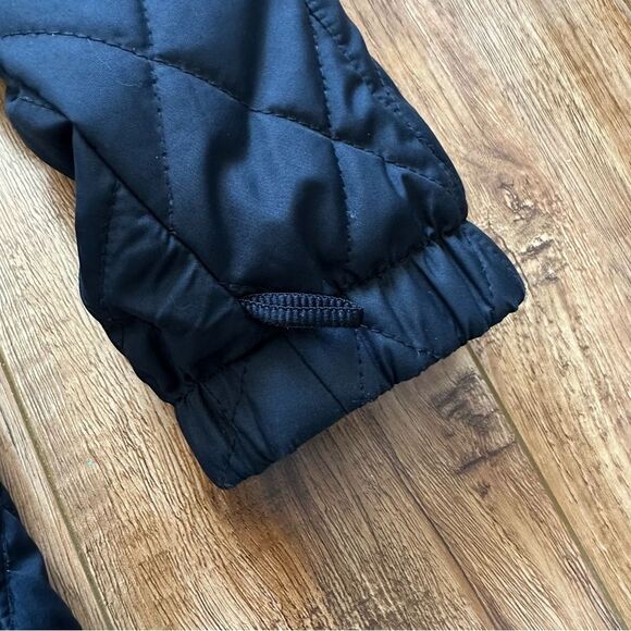 Columbia Vertex Jacket Womens Small Black Quilted Fleece Lined Interchange Core - Picture 4 of 12